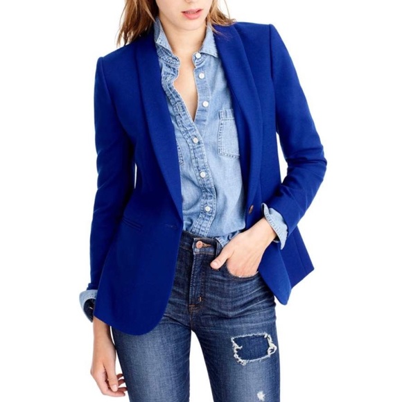 J.Crew Parke Blazer in Royal Blue 10